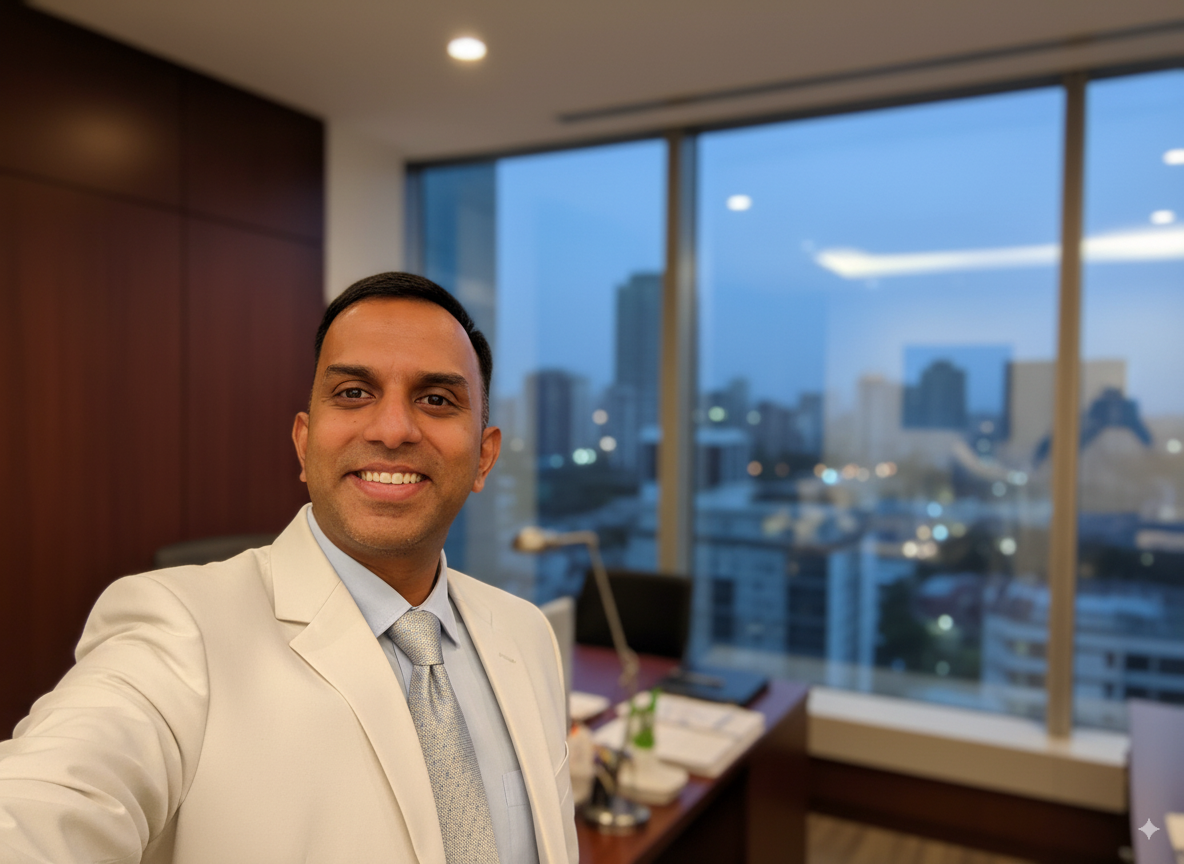 Portrait of Ashwin Natarajan